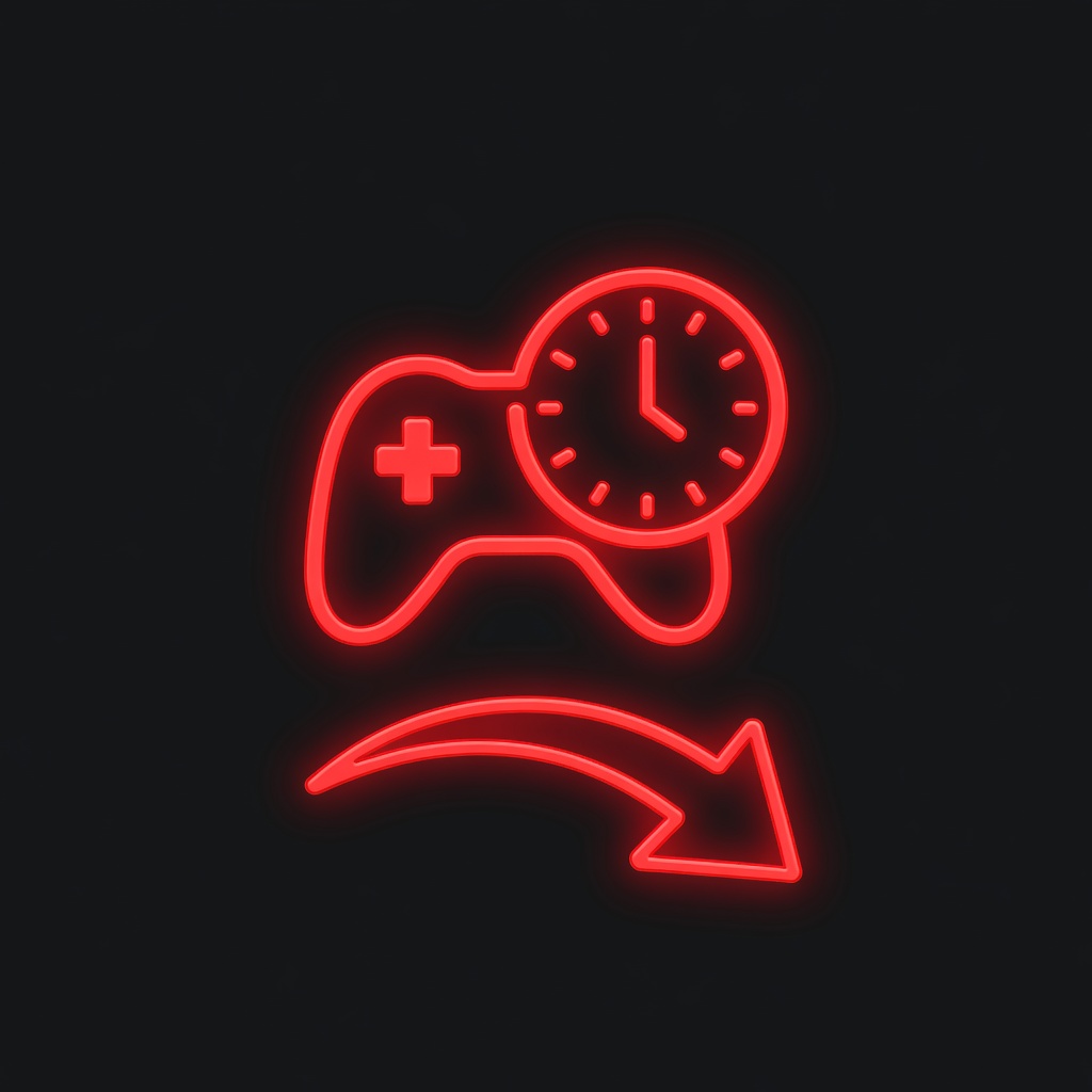 Break reminder icon for healthy play